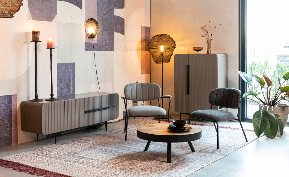 modern retro interieur