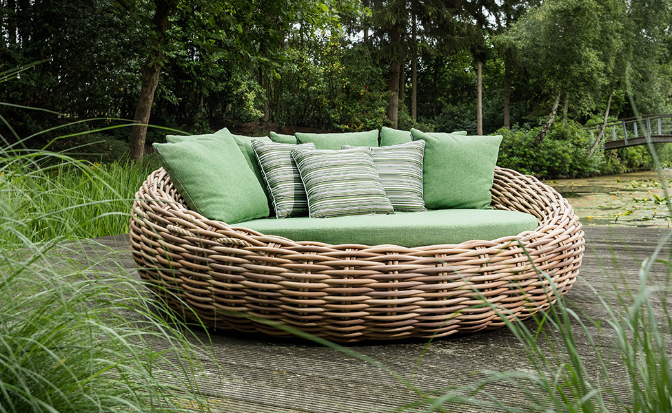 Met dit Cocoon ligbed van Apple Bee relax je heel goed tijdens de vakantie